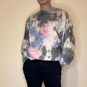 Zara Oversize Tie-dye Sweater